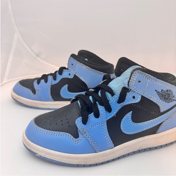 Jordan Other - Jordan Kids Black and Light Blue Sneakers
